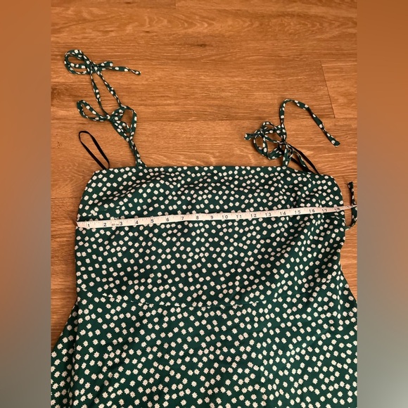 SHEIN Green Floral Mini Dress, size XL - Picture 10 of 11